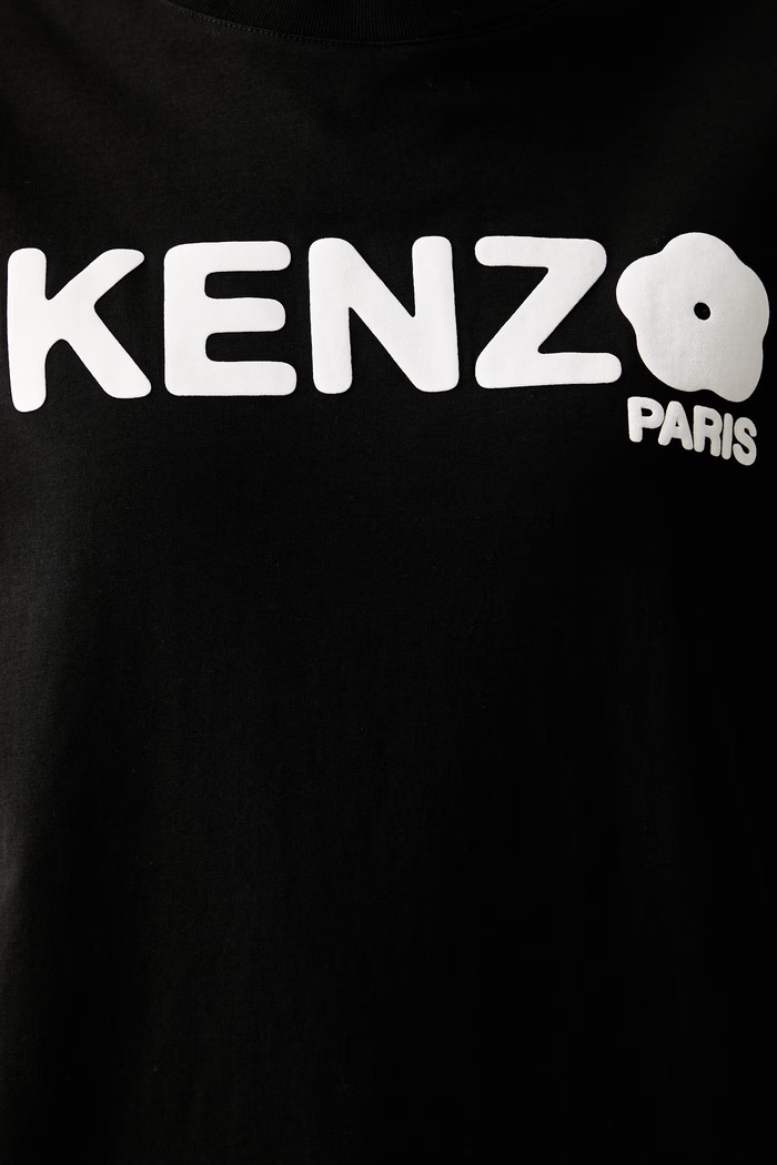 Kenzo T-shirt damski bawełniany FF52TS1574SO czarny