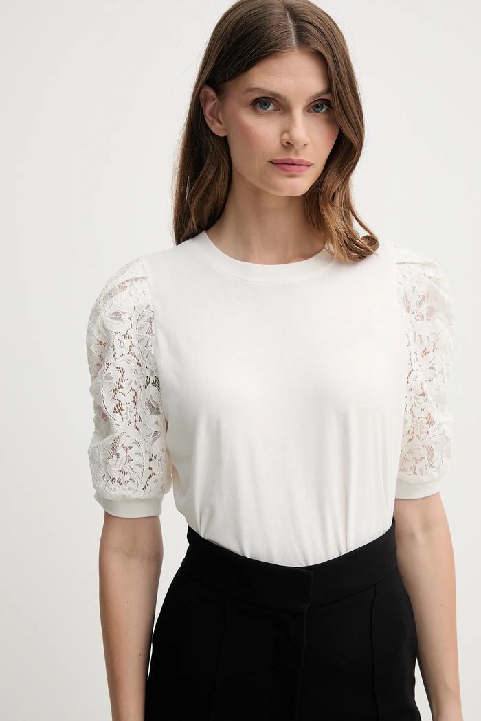 Tričko Dkny béžová DJ5T1475