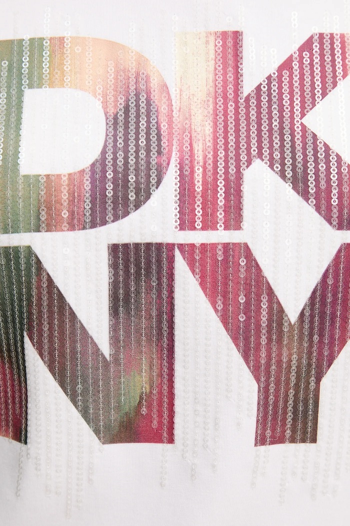 Dkny t-shirt P52H4WNA biały