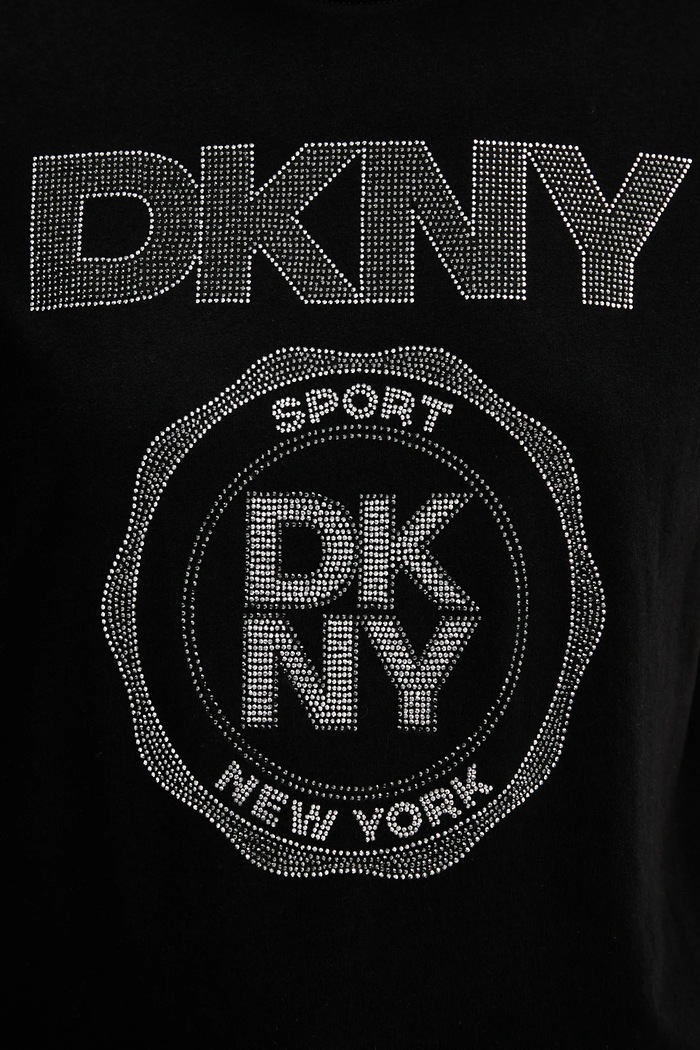 Bavlněné tričko Dkny DP5T1366 černá