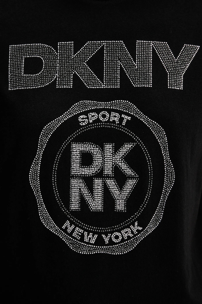 Bavlněné tričko Dkny DP5T1366 černá