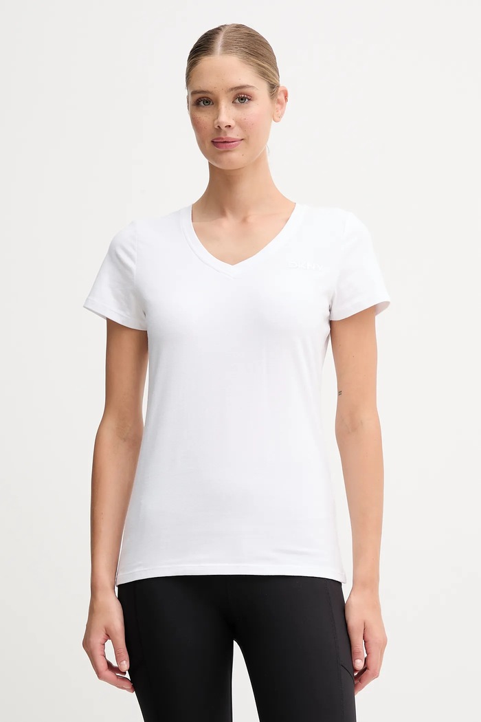 Tričko Dkny potisk bílá DP5T1335
