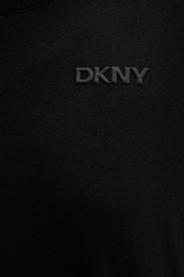 Bavlněné tričko Dkny DP5T1372 černá