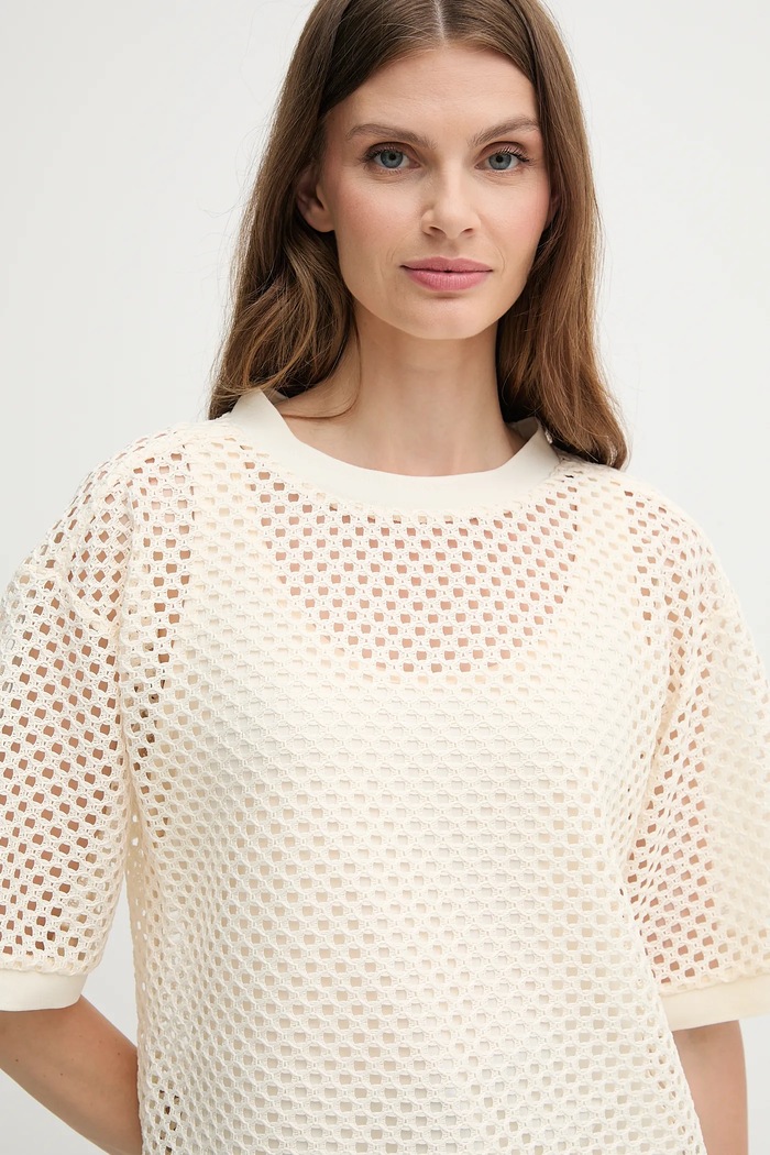 Футболка Dkny бежевый P5DHSBMA
