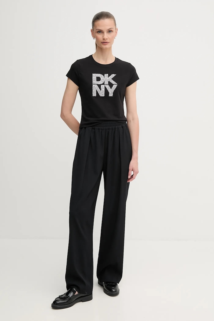 Tričko Dkny DJ5T1512 čierna AW25
