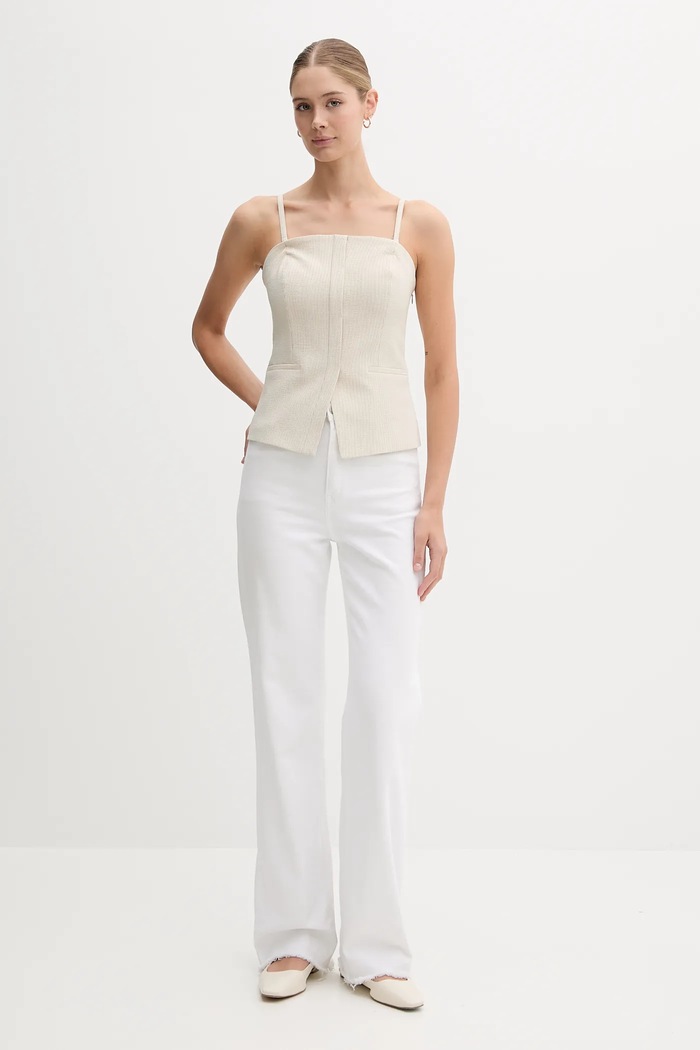 Μπλουζάκι Dkny UD5JS043 μπεζ AW25