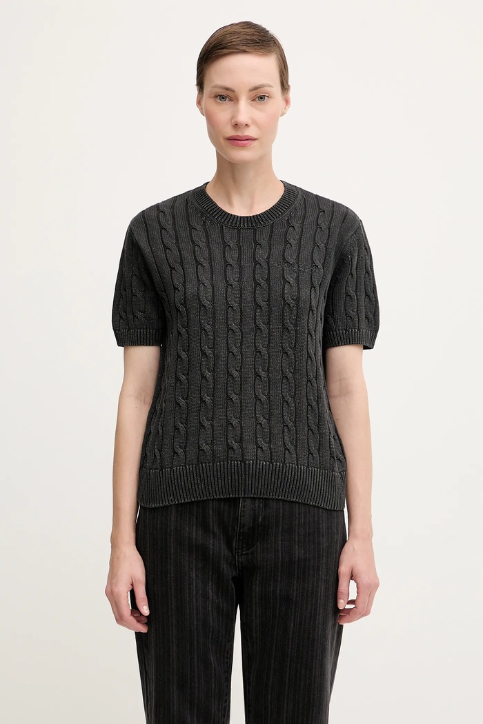 Carhartt WIP cotton jumper W' Carter Knit cotton black I035181.89GD