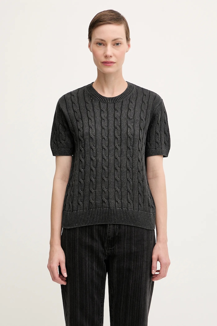 Carhartt WIP cotton jumper W' Carter Knit cotton black I035181.89GD
