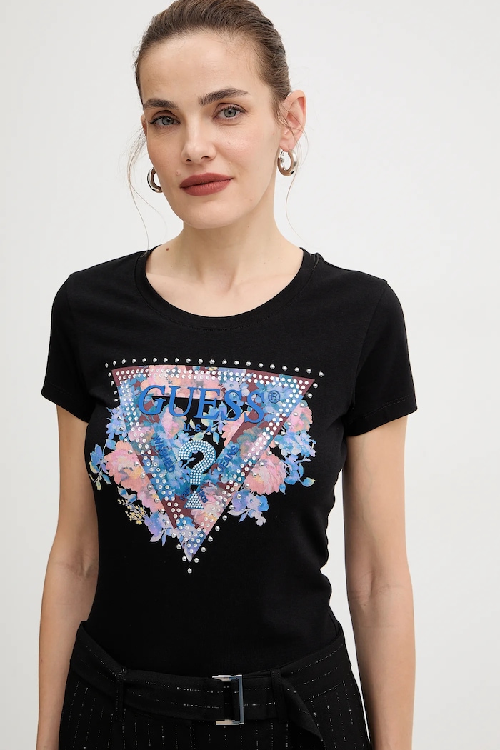 Guess tricou negru W5BI29.J1314