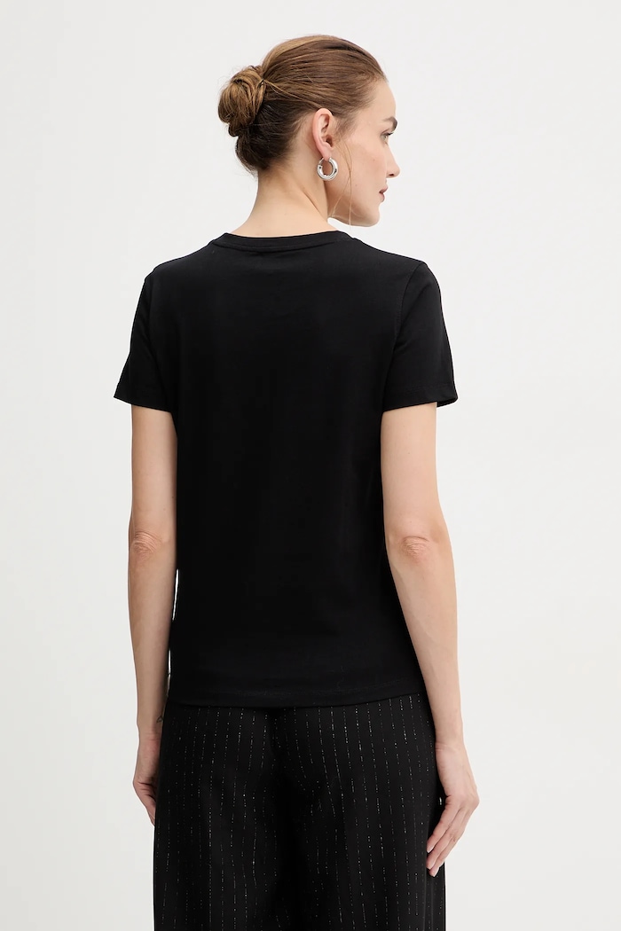 Îmbrăcăminte Guess tricou din bumbac W5BI21.I3Z14 negru