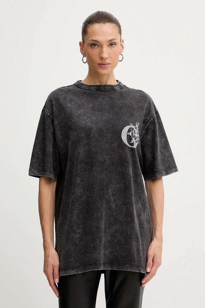 Odzież Guess t-shirt bawełniany W5BI19.I3Z14 szary