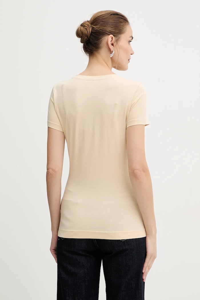 Îmbrăcăminte Guess tricou W5BI15.J1314 bej