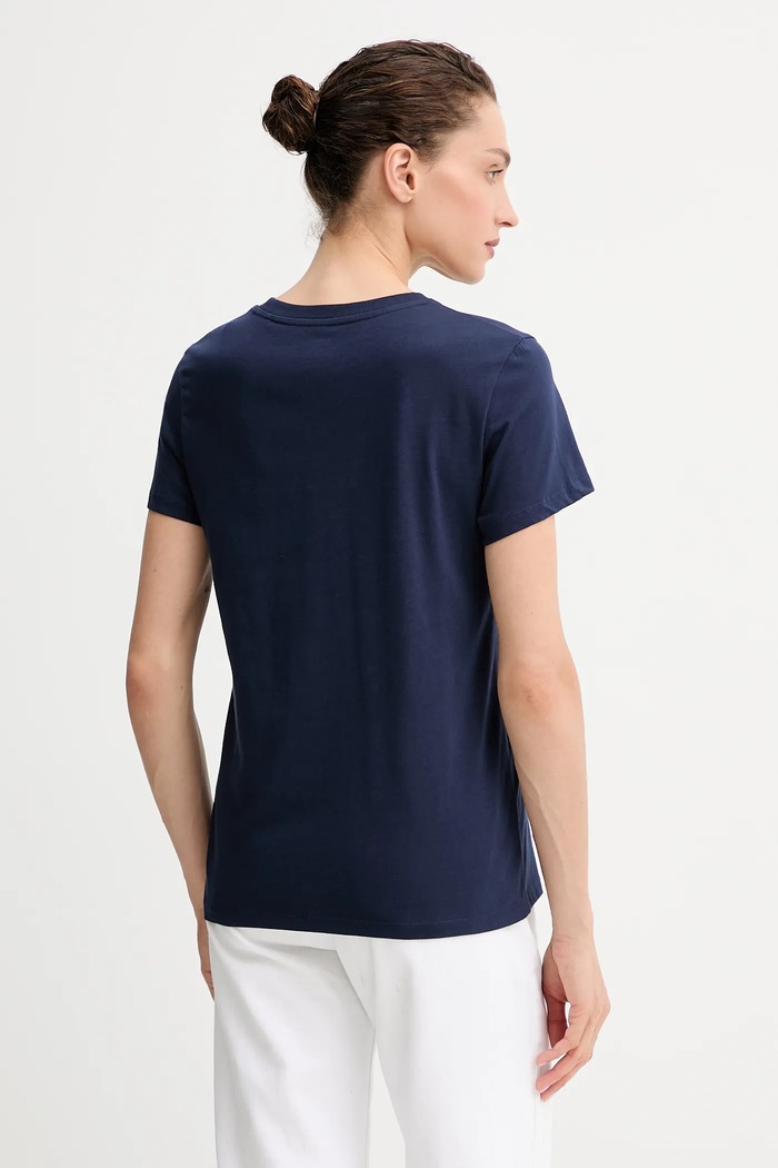 Oblečenie Bavlnené tričko Levi's A2086.0397 tmavomodrá