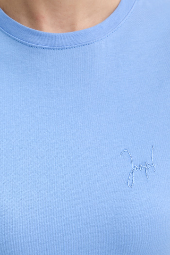 Joop! basic t-shirt γυναικείο βαμβακερό 30049367 μπλε