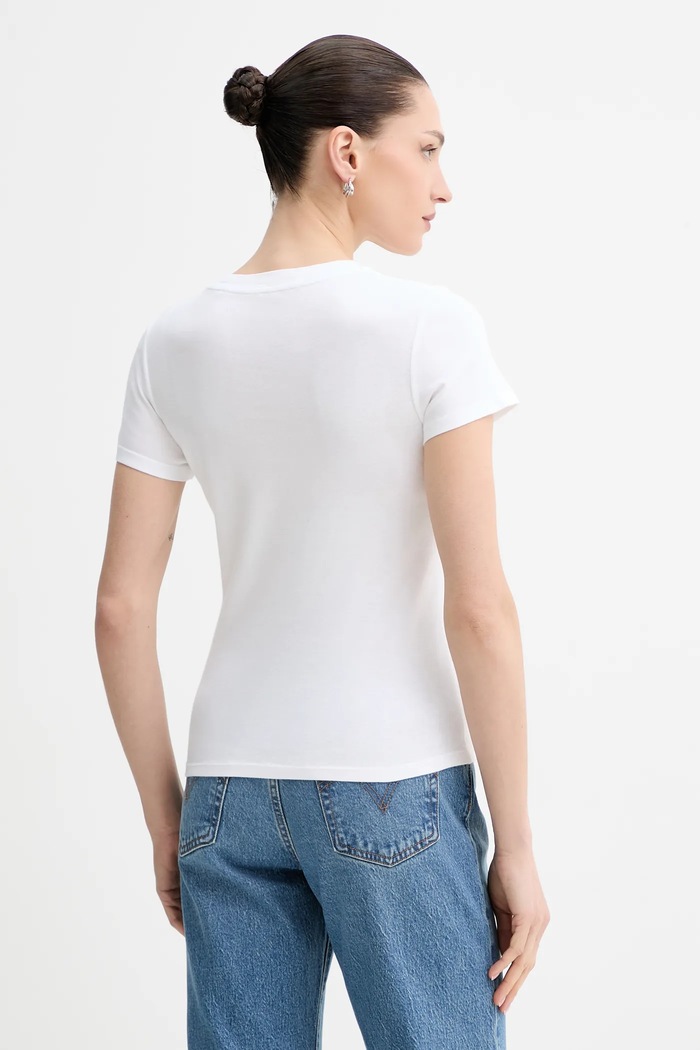 Βαμβακερό μπλουζάκι Levi's 2-pack 004AO μπλε