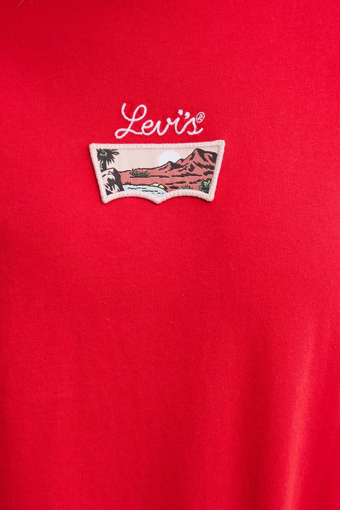 Bavlnené tričko Levi's 17369.3167 červená