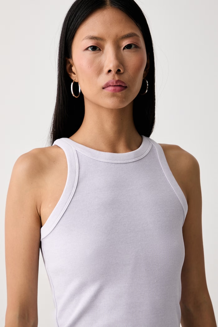 Levi's top damski bawełniany ESSENTIAL RACER A3381 fioletowy