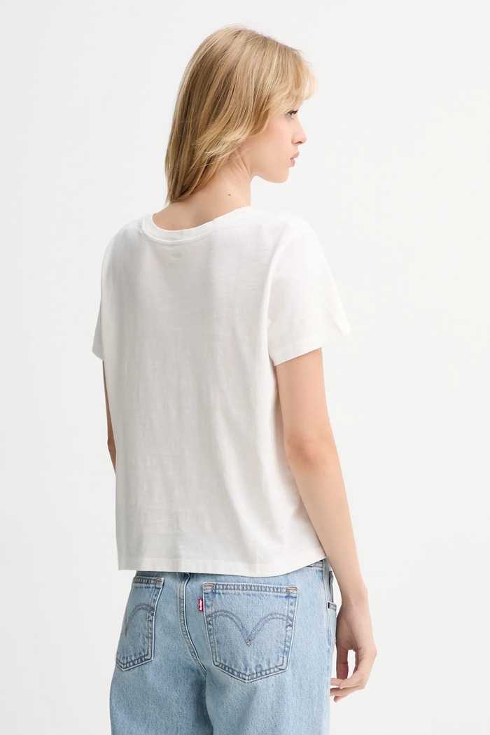 Îmbrăcăminte Levi's tricou din bumbac A8804.0049 alb