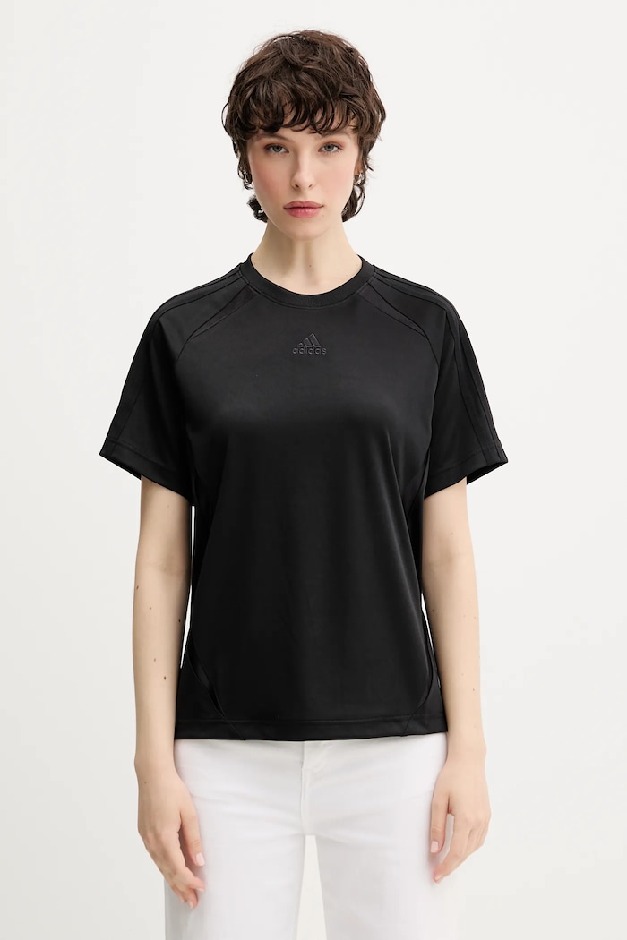 adidas Originals tricou Teamgeist Tee imprimeu negru JZ8270