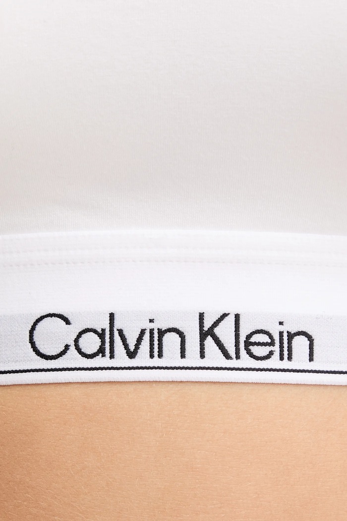 Calvin Klein Underwear top damski bawełniany biały LV00QF8495
