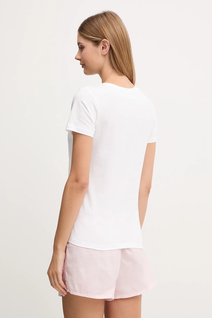 Calvin Klein Underwear T-shirt bawełniany 3-pack LV00QS7485 biały AW25