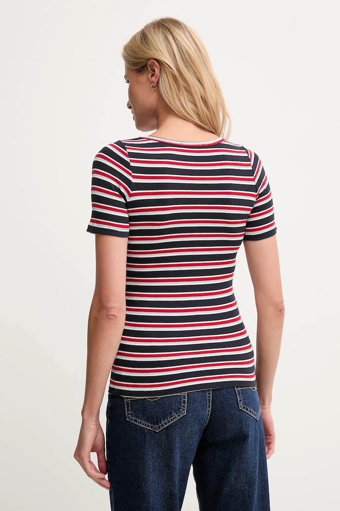 Oblečenie Tričko Pepe Jeans PL5000014 tmavomodrá