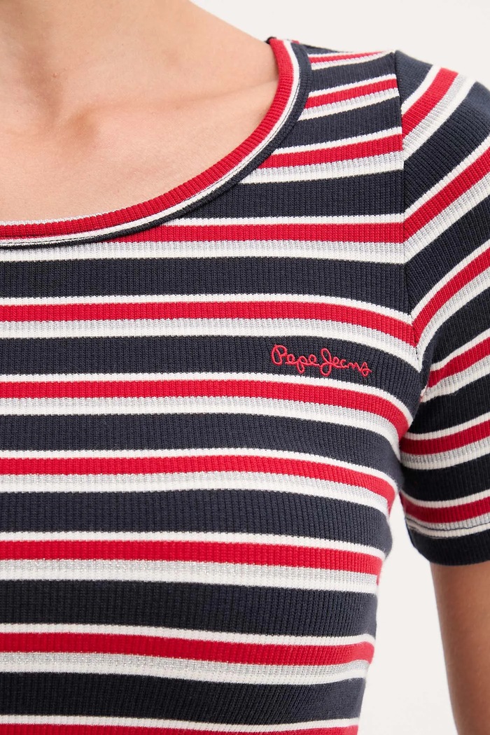 Tričko Pepe Jeans PL5000014 tmavomodrá