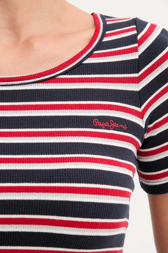 Tričko Pepe Jeans PL5000014 tmavomodrá