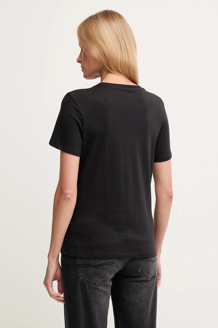 Oblečenie Bavlnené tričko Pepe Jeans PL5000049 čierna