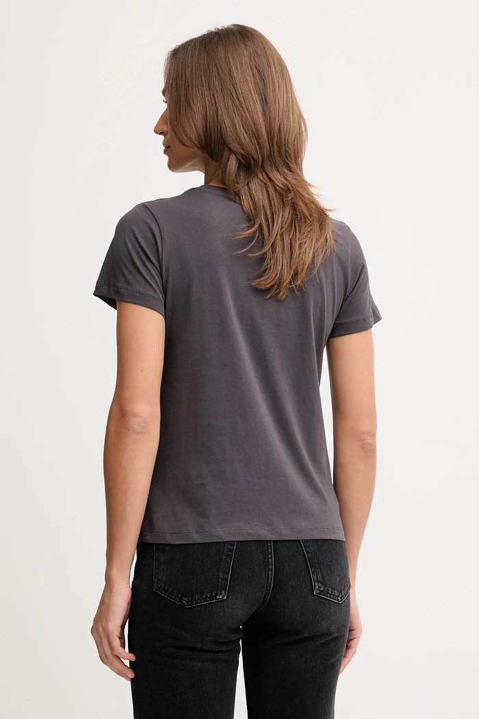 Odzież Pepe Jeans t-shirt bawełniany PL5000026 szary