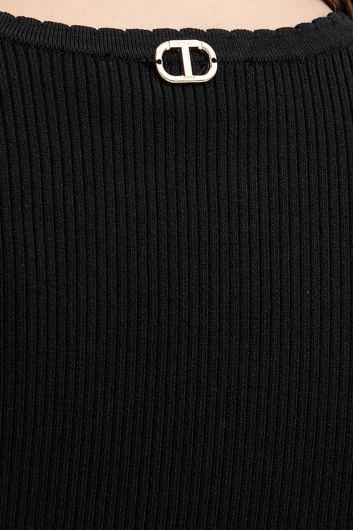 Top Twinset 252TP3350 černá