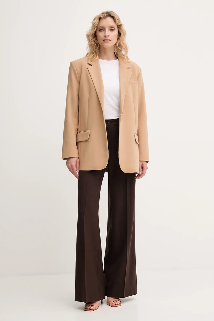 Bavlnené tričko Twinset 252TP2055 biela AW25