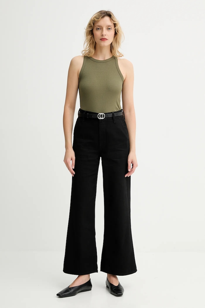 Levi's top A7326.0017 zielony AW25