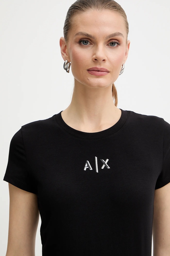 Tričko Armani Exchange čierna XW001382.AF16294