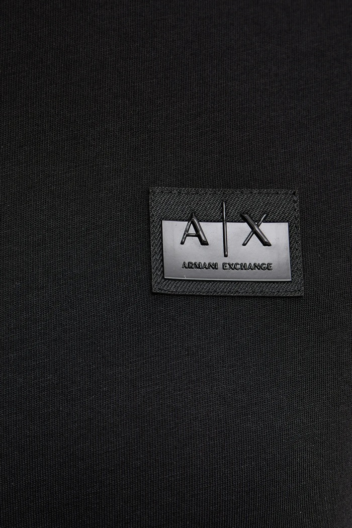 Bavlnené tričko Armani Exchange XW001386.AF10356 čierna