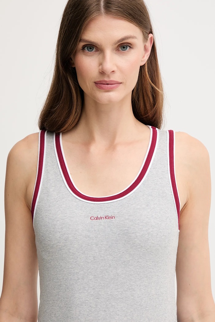 Top Calvin Klein Jeans sivá LV047D200G