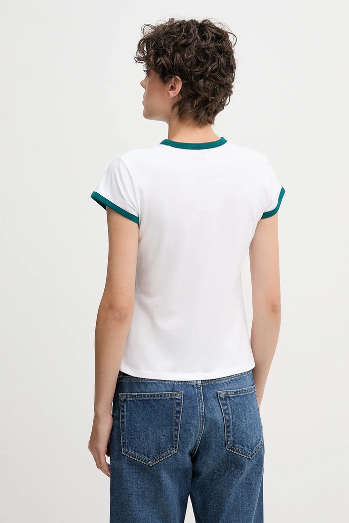 Ruházat Calvin Klein Jeans t-shirt LV047D208G fehér