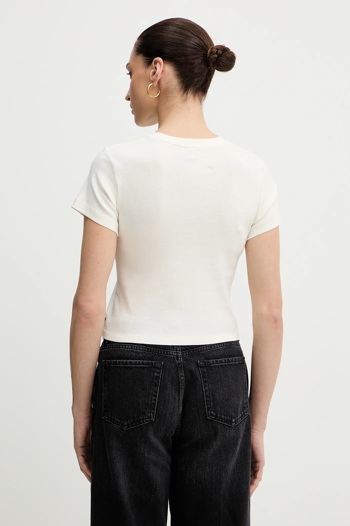 Oblečení Bavlněné tričko Levi's A8798.0059 béžová