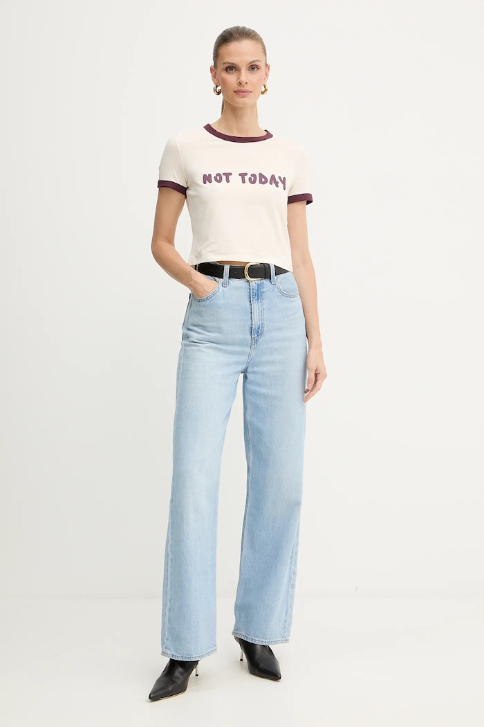 MAX&Co. t-shirt 2528946012200 beige AW25