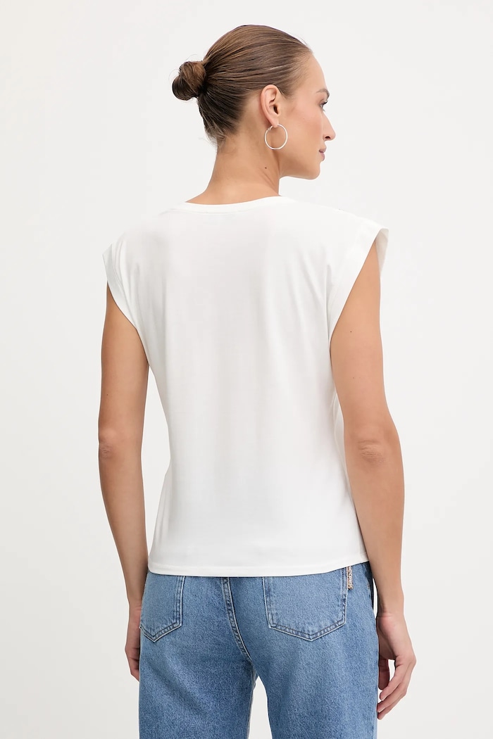Îmbrăcăminte Morgan Tricou DCLO alb