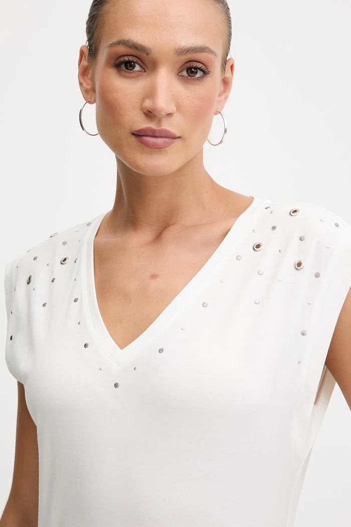 Tricou Morgan DCLO alb