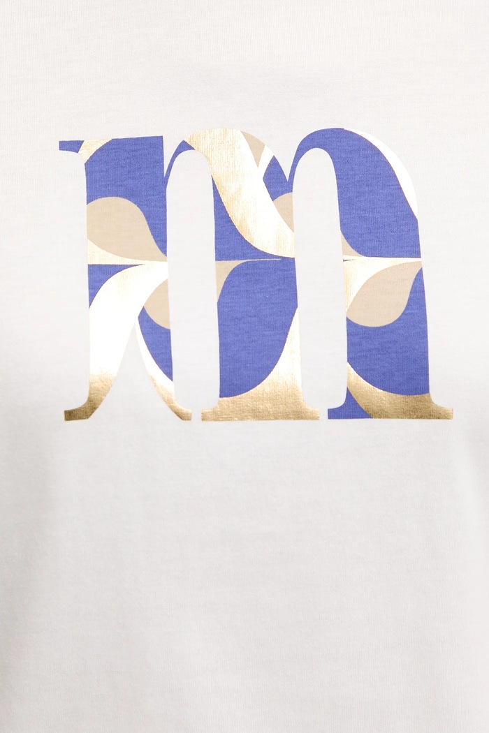 Morgan t-shirt DEM biały