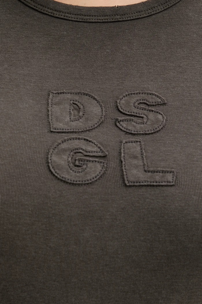 Desigual tricou PRAGA 25WWTK46 gri