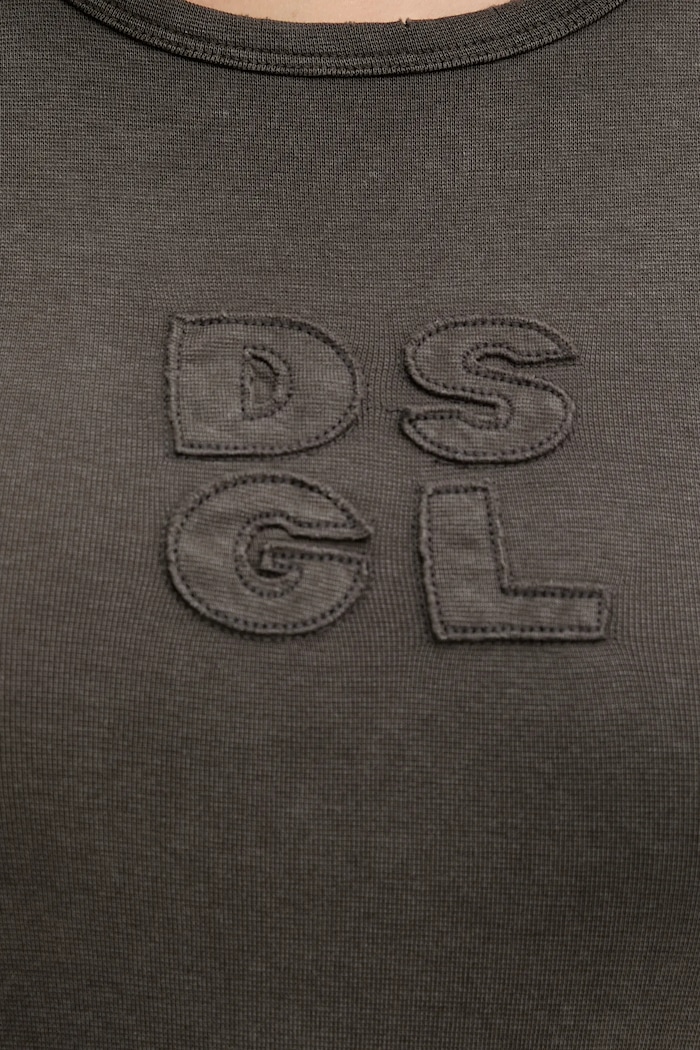 Desigual tricou PRAGA 25WWTK46 gri