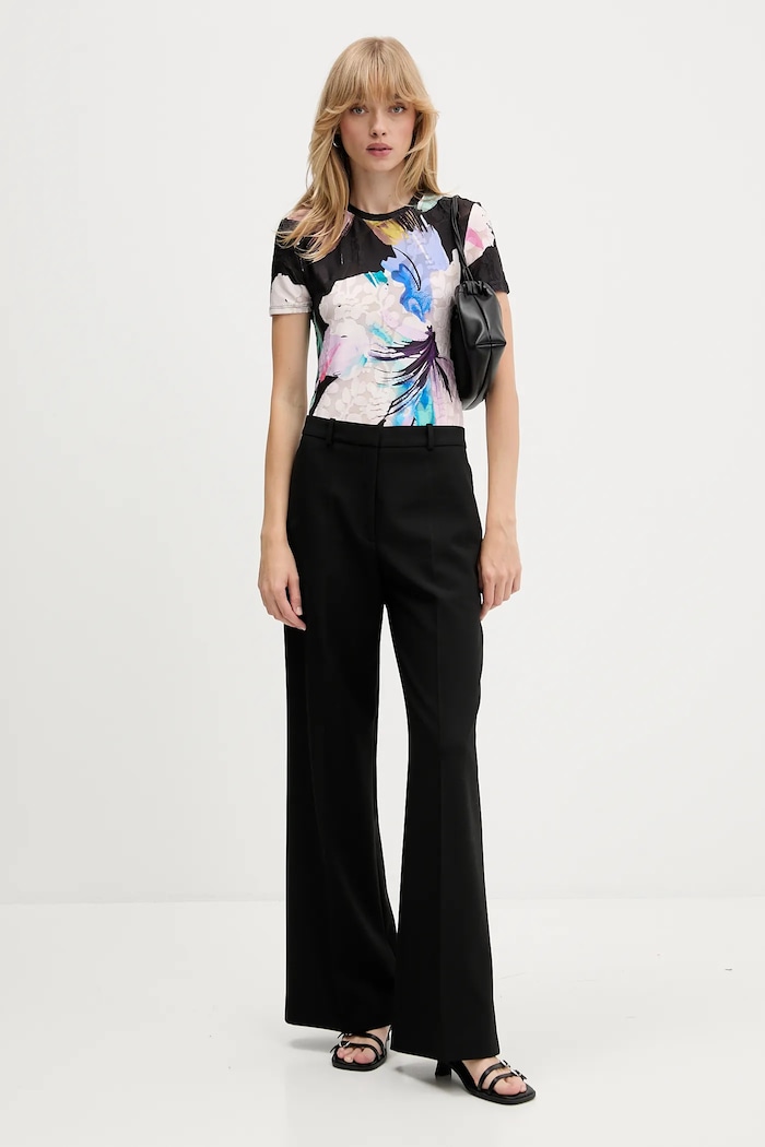 Desigual tricou VIENA 25WWTK52 negru AW25
