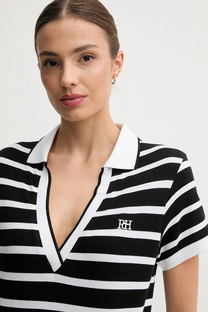 Polo tričko Pedro del Hierro čierna 4532381
