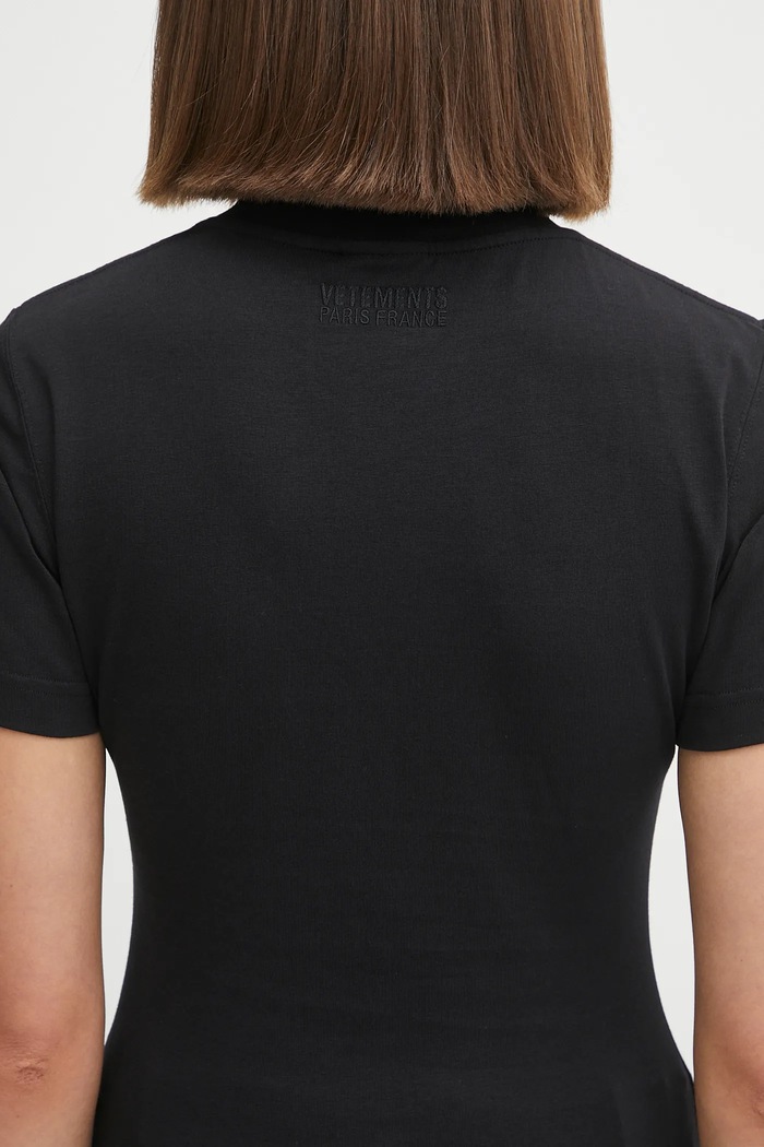VETEMENTS t-shirt Night In Paris Fitted WH76TR430B nero