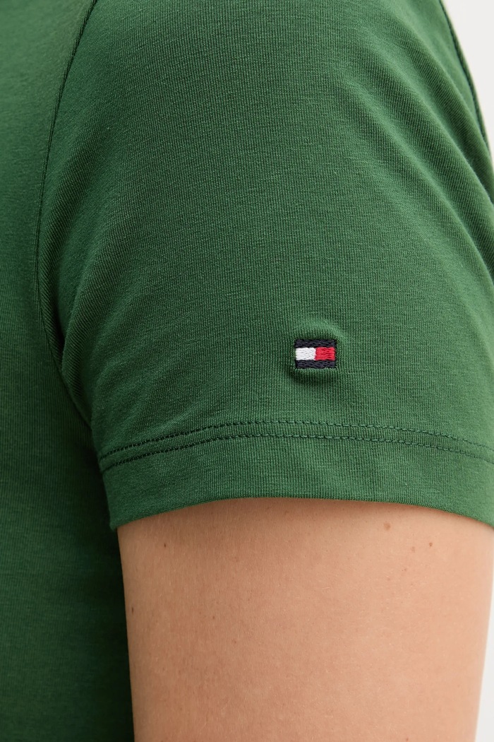 Tommy Hilfiger tricou WW0WW47316 verde