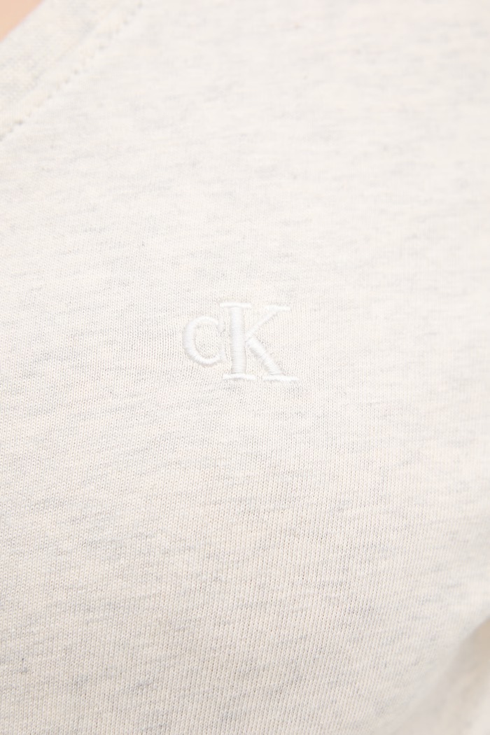 Calvin Klein Jeans tricou din bumbac LV047B205G bej