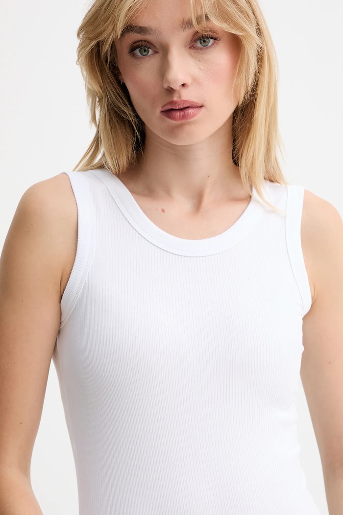 Top Calvin Klein biela LV044D218G